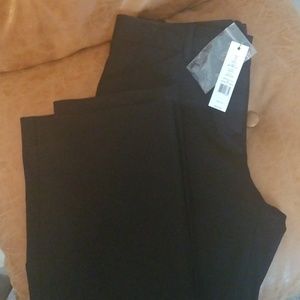 Theory Max 2 Straight Leg Trousers Blk Sz 8 NWT